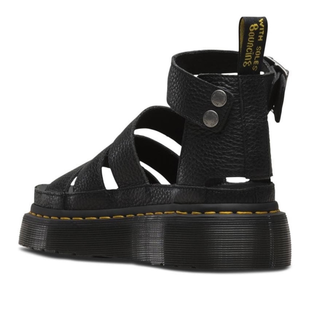 Clarissa Quad black dr martens sandals - Picture 4 of 7